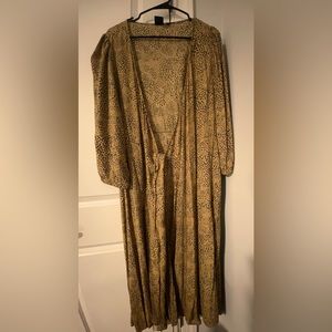 Gap midi wrap dress.